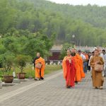 跨國遊學-2013(中國大覺寺參學)-風雨走廊灑淨